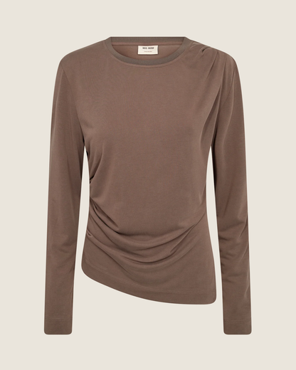 MMAmi Draped Long Sleeve T-Shirt Delicioso