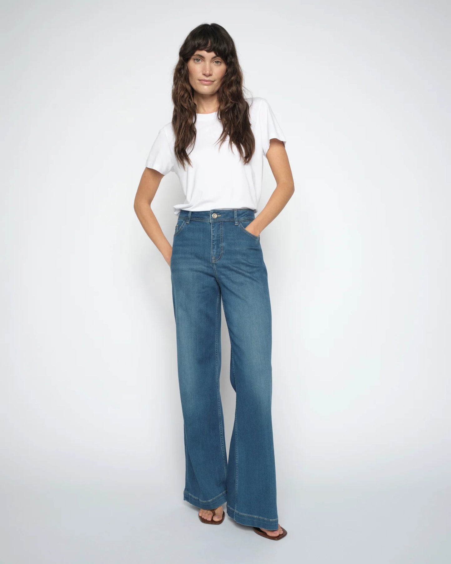MMDara Deluxe Jeans Mid Blue