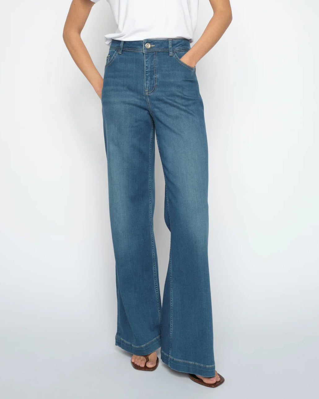 MMDara Deluxe Jeans Mid Blue
