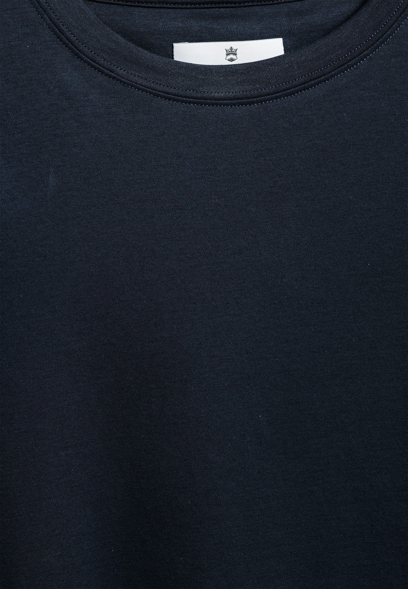 Navy Liquid Crew Tee