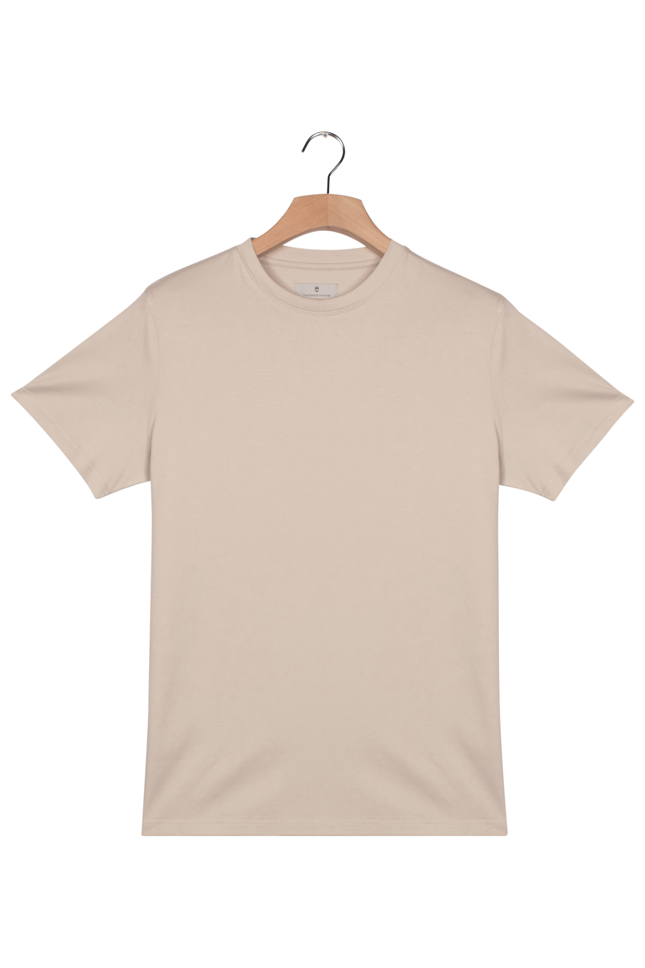 Sand Liquid Crew Tee