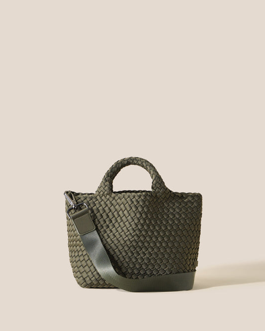 St Barths Small Tote Olive