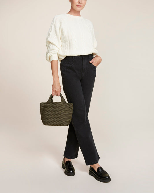 St Barths Small Tote Olive