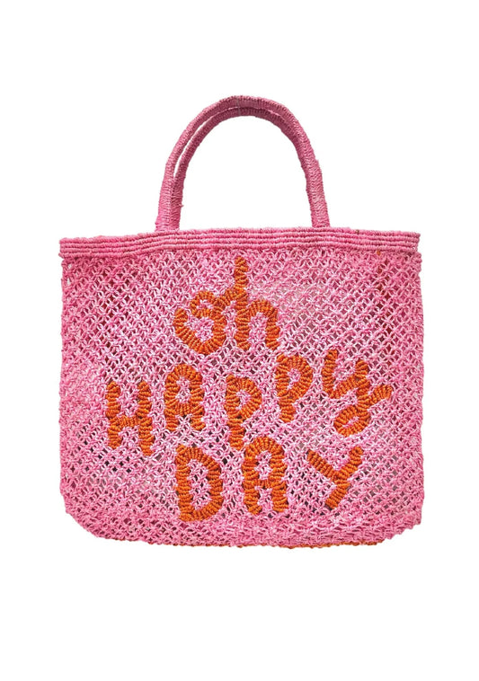 Oh Happy Days Small Woven Bag