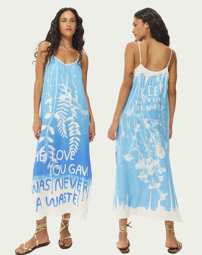 Olivia Camisole Indigo Dress