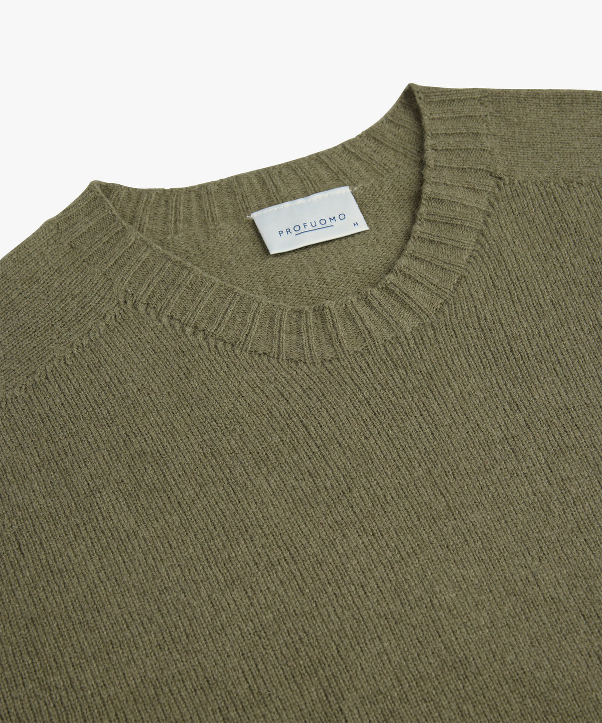 Crew Neck Pullover Green