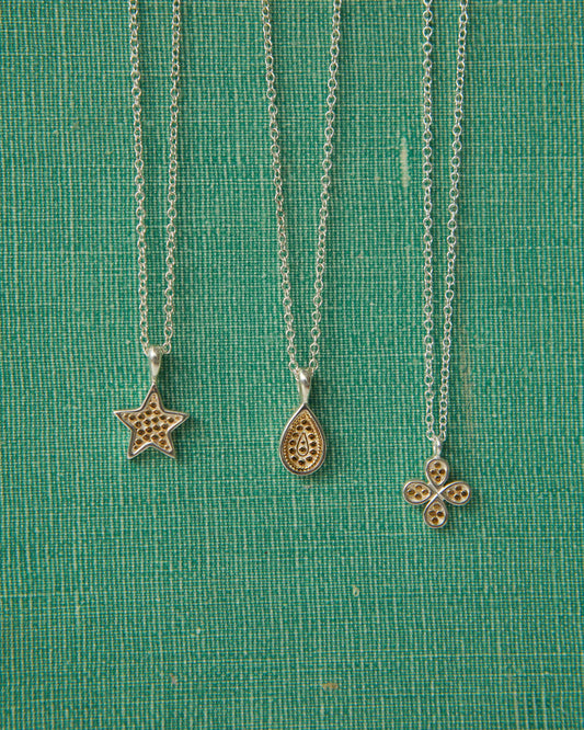 Reversible Small Pendant Necklace