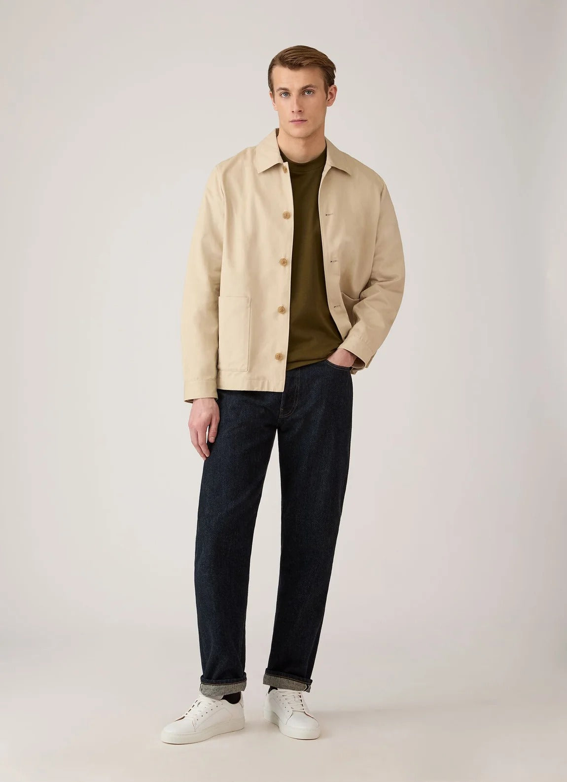 Relaxed Fit Heavyweight T-Shirt - Loden Green