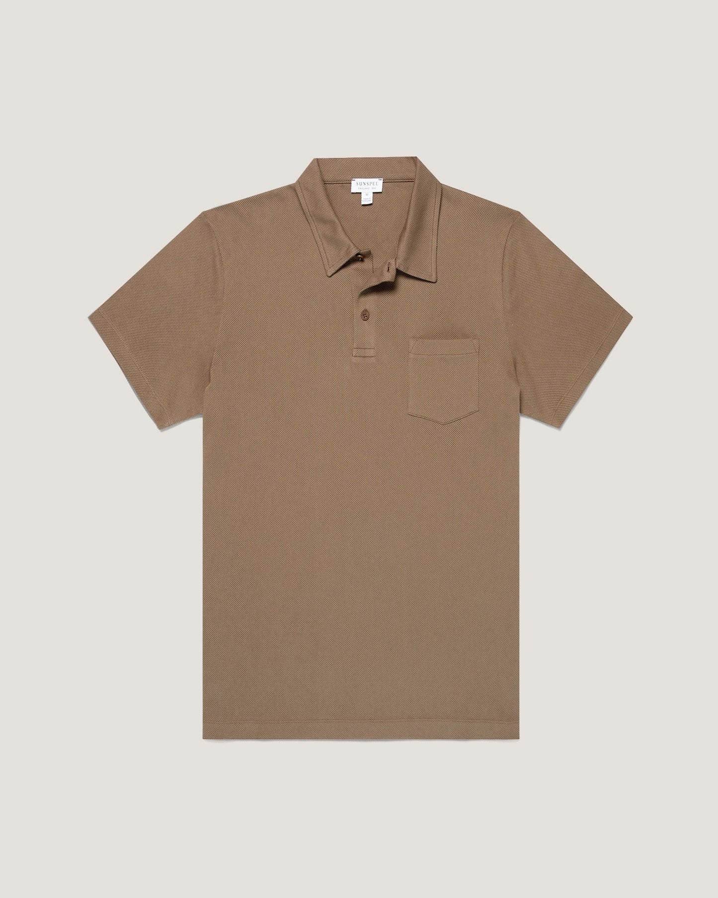 Riviera Polo Shirt in Dark Cedar