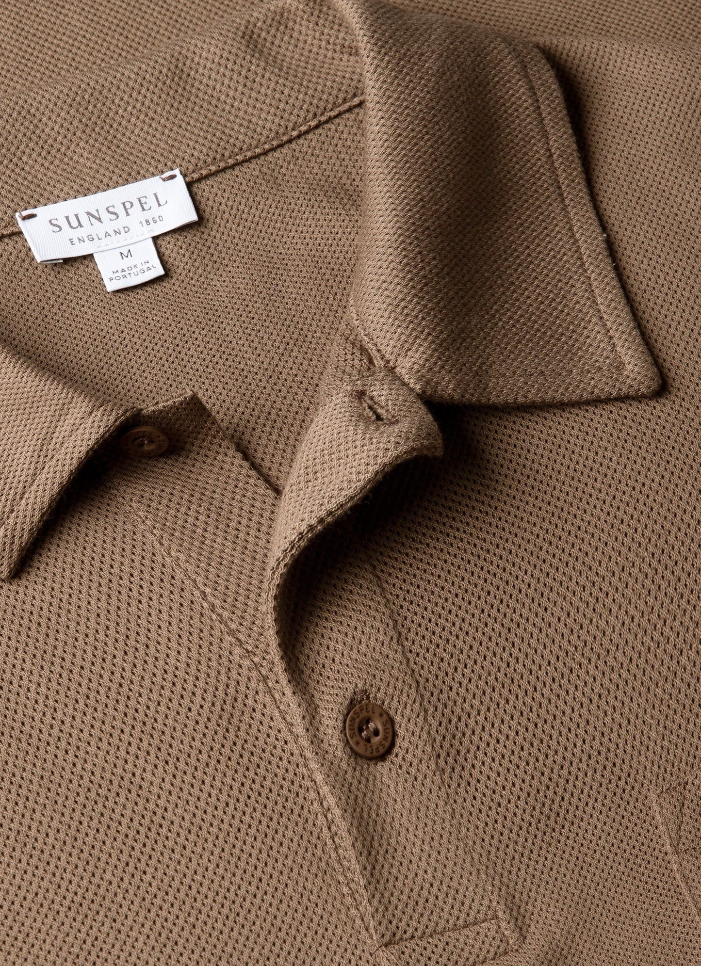 Riviera Polo Shirt in Dark Cedar