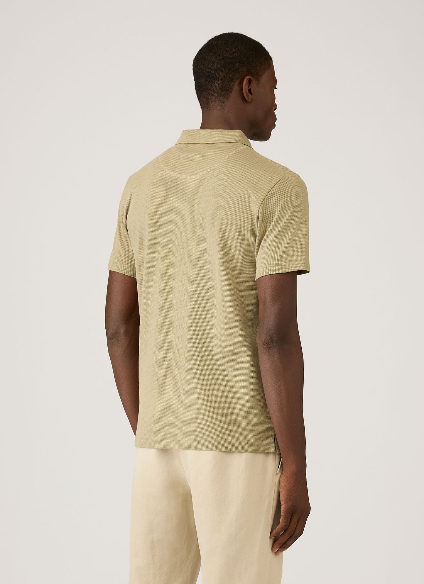 Riviera Polo Shirt in Pistachio