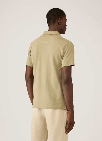 Riviera Polo Shirt in Pistachio