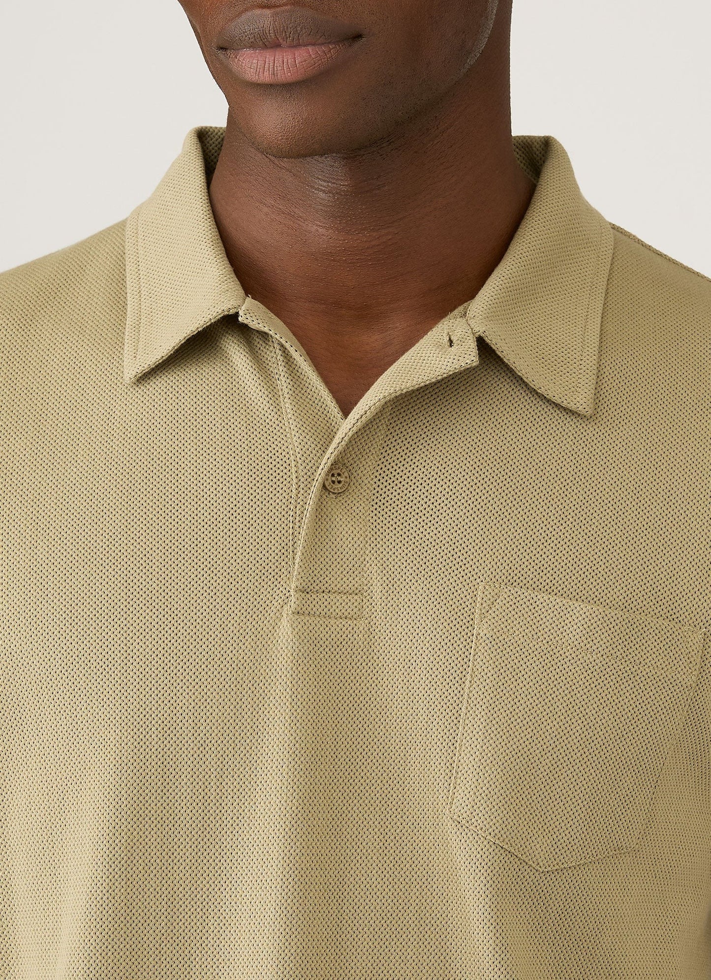 Riviera Polo Shirt in Pistachio