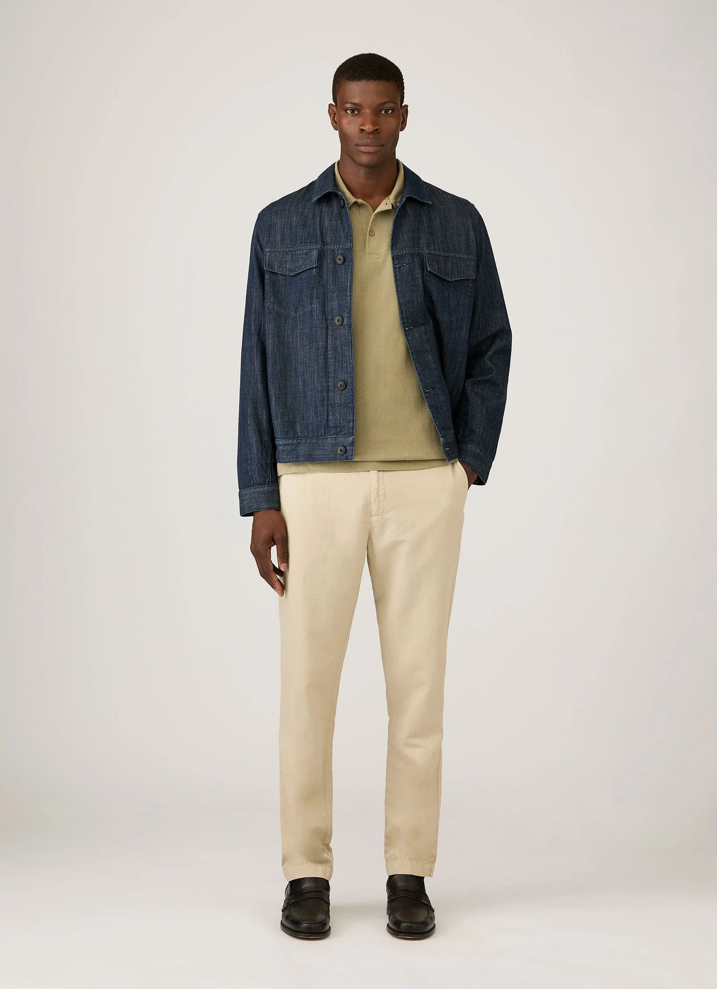 Riviera Polo Shirt in Pistachio