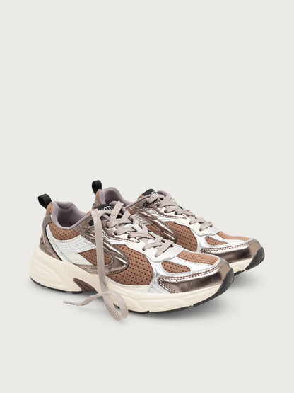 Score 6010 Sneaker - Brown/Silver