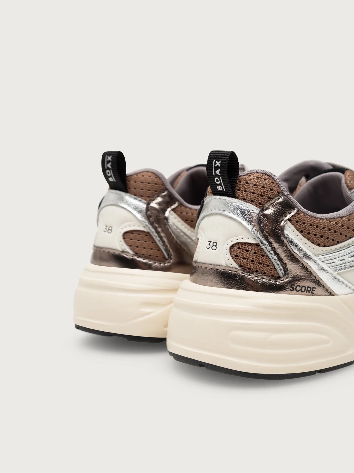 Score 6010 Sneaker - Brown/Silver