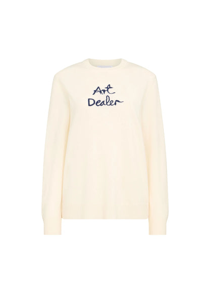 Art Dealer Jumper White