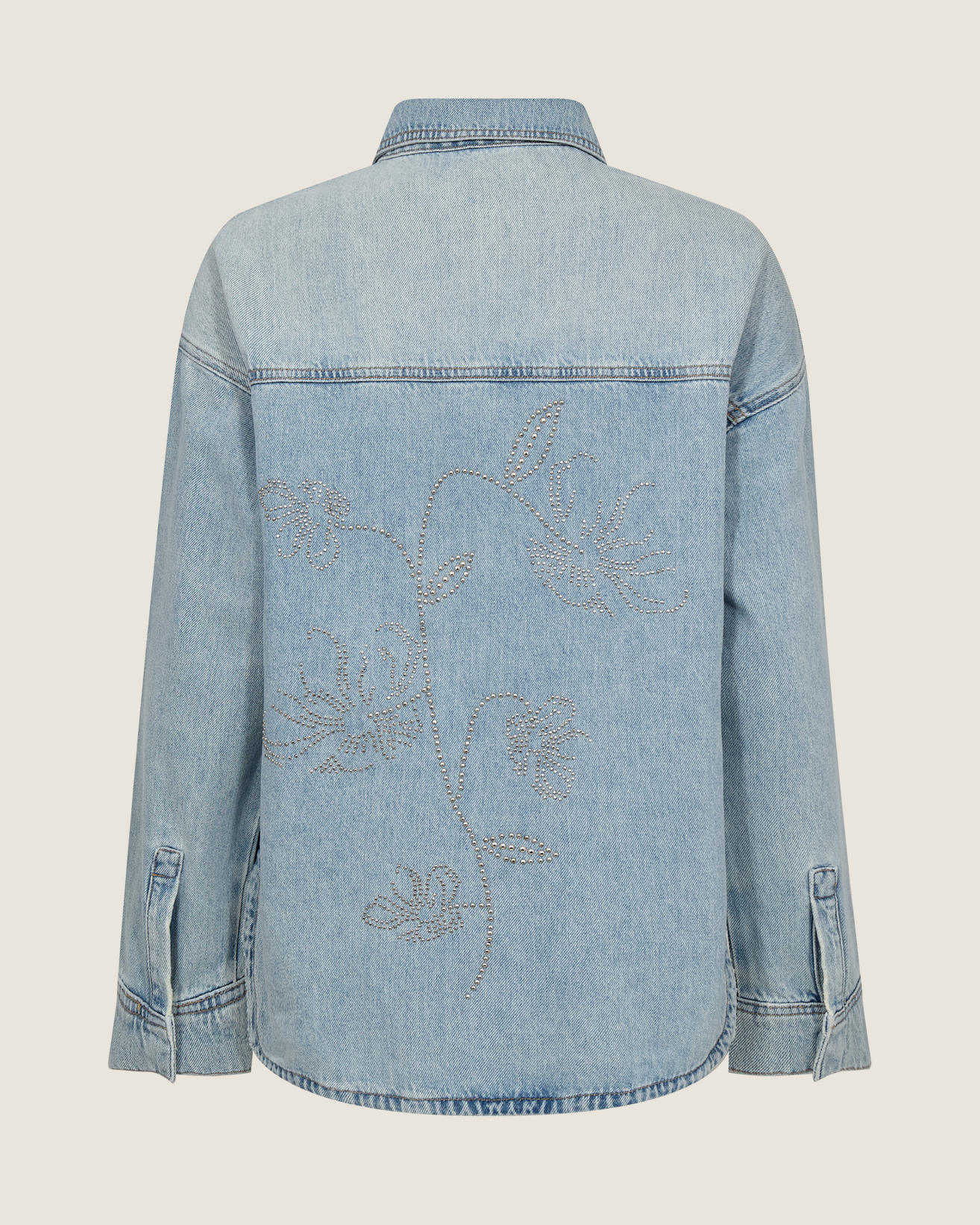 Emm Flower Denim Shirt