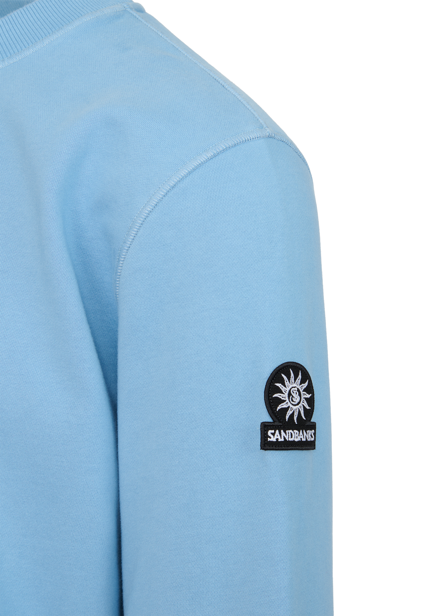 Badge Logo Sweatshirt - Dusty Blue