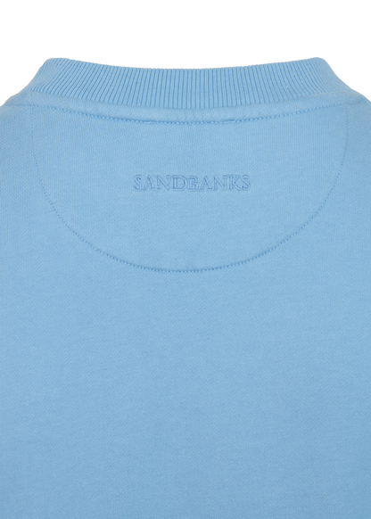 Badge Logo Sweatshirt - Dusty Blue