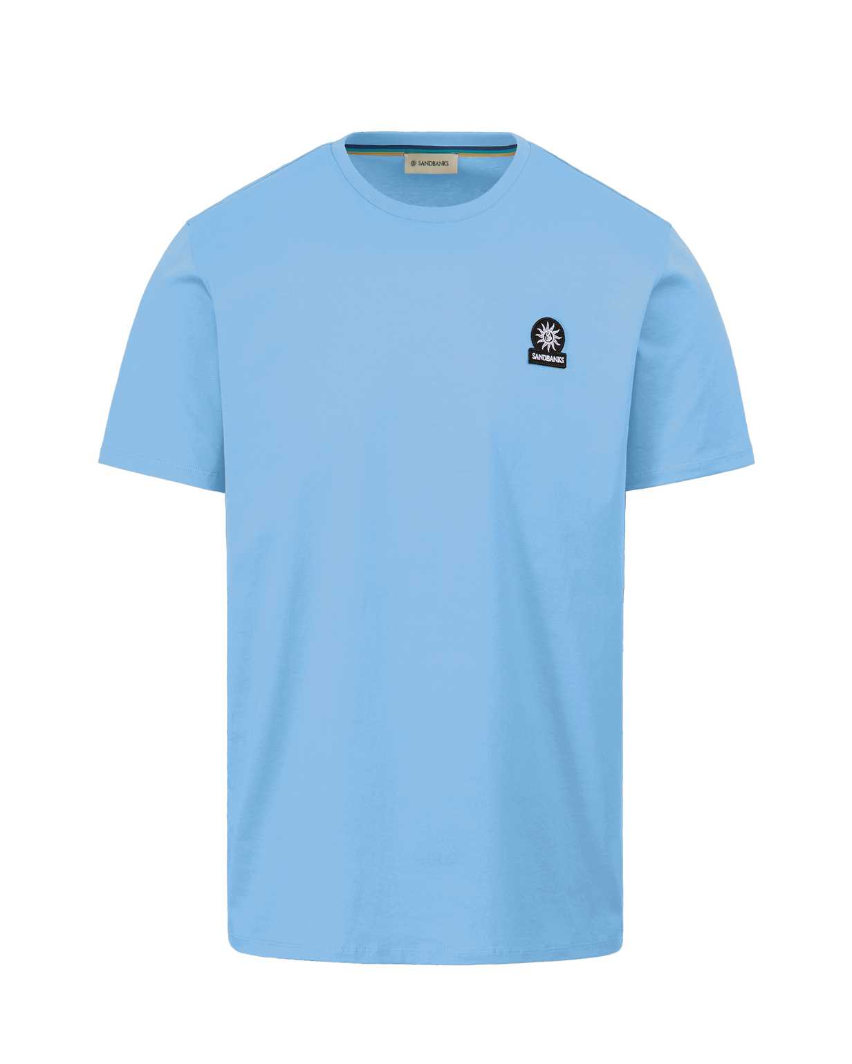 Badge Logo T-Shirt - Dusty Blue