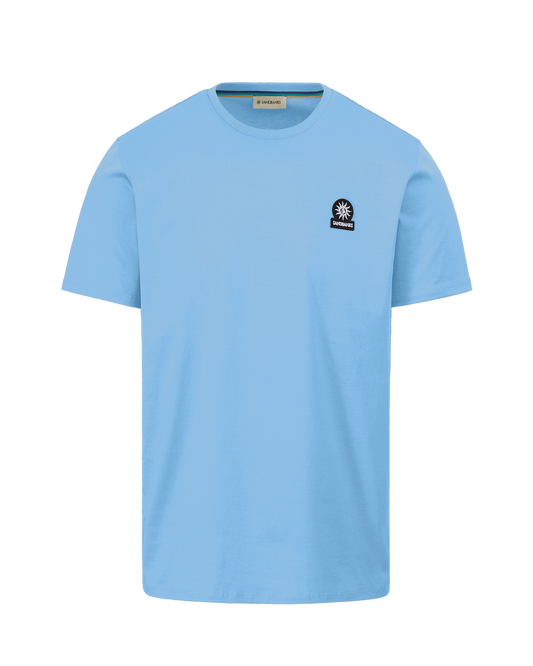 Badge Logo T-Shirt - Dusty Blue