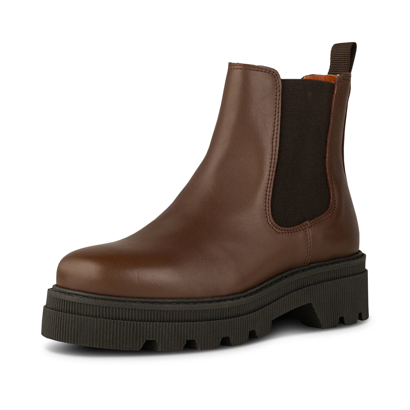 Sanna Brown Chelsea Boots