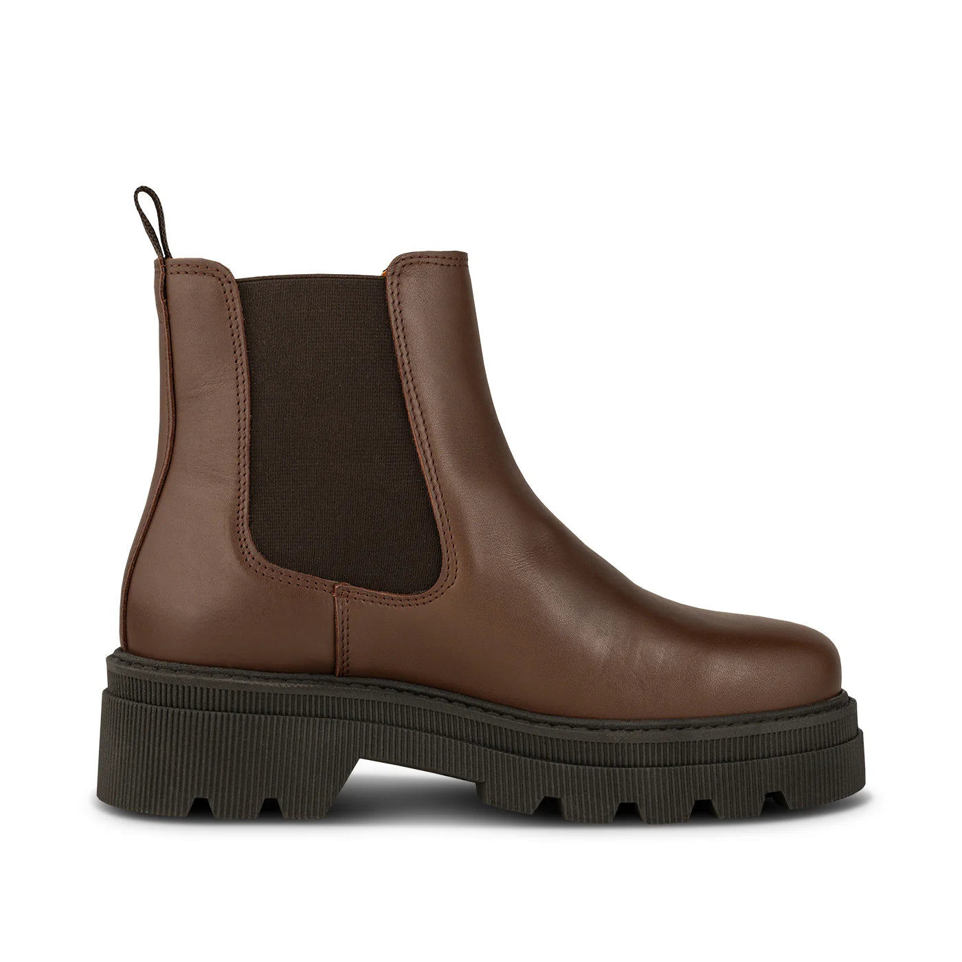 Sanna Brown Chelsea Boots