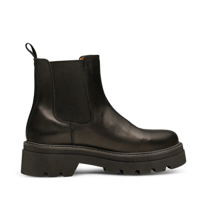 Sanna Black Chelsea Boots