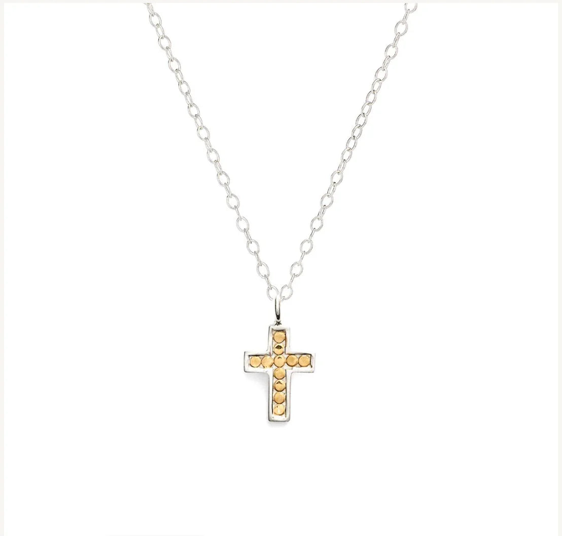 Small Cross Pendant Necklace