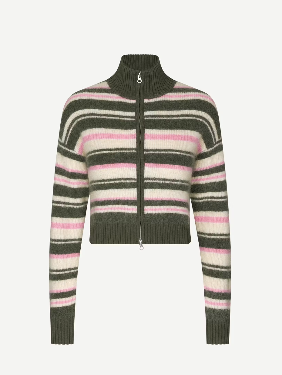 Jeanne Stripe Cardigan