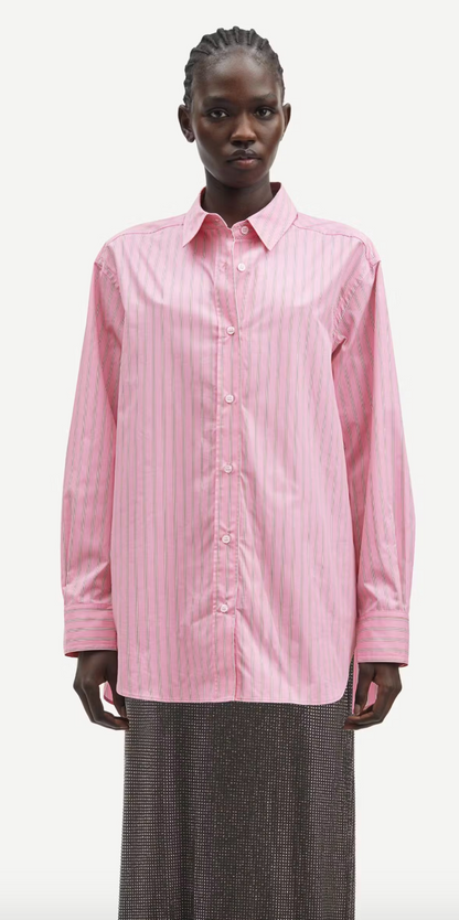 Salova Pink Stripe Shirt