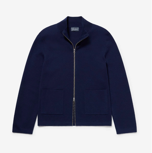 Garstang Navy Merino Jacket