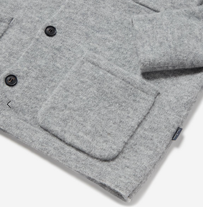 Heywood Grey Wool Shirt