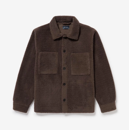 Lifford Teddy Overshirt Mushroom
