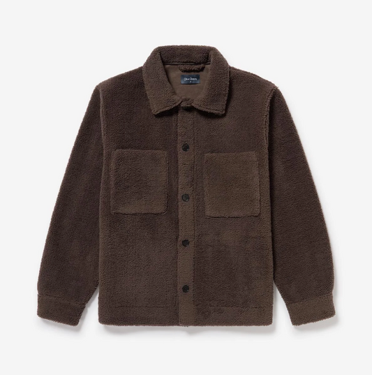 Lifford Teddy Overshirt Mushroom