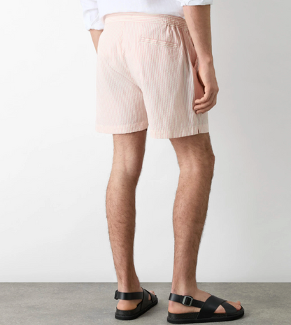 Lytham Pink Stripe Swim Short