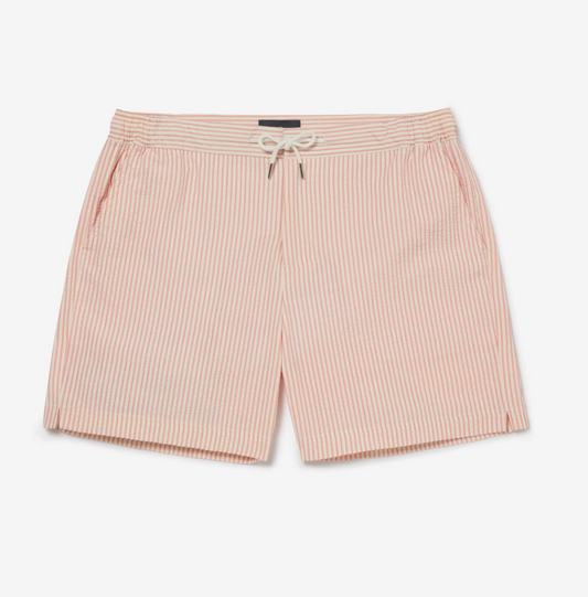 Lytham Pink Stripe Swim Short
