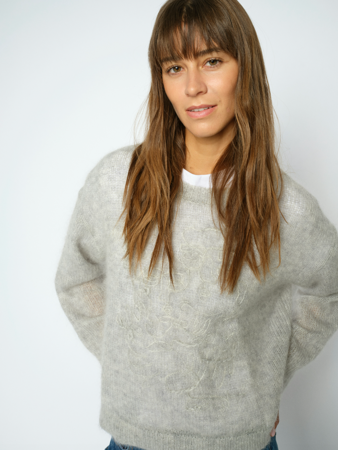MMBernat Emb Sweater