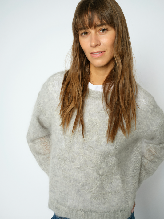 MMBernat Emb Sweater