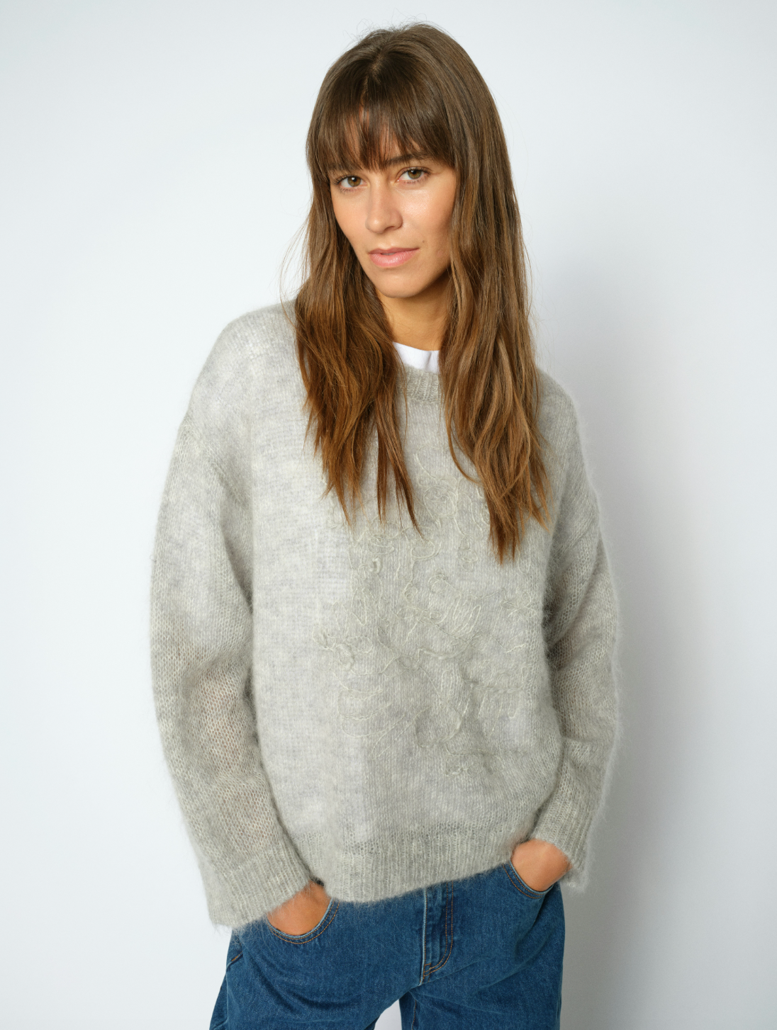 MMBernat Emb Sweater