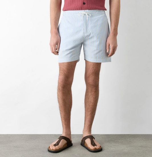 Lytham Blue Stripe Swim Short