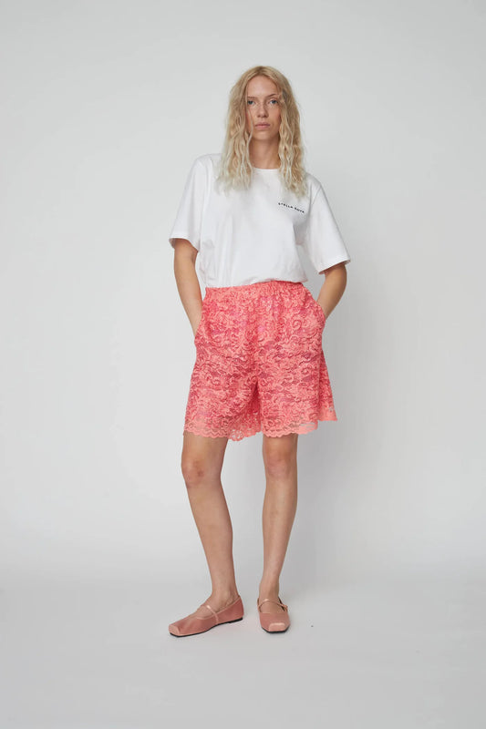 Sequined Lace Shorts