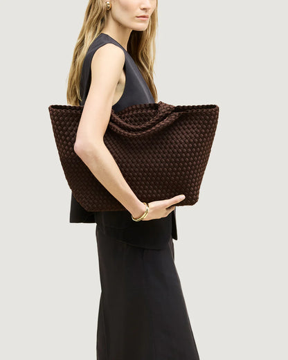 St Barths Medium Tote Chocolate