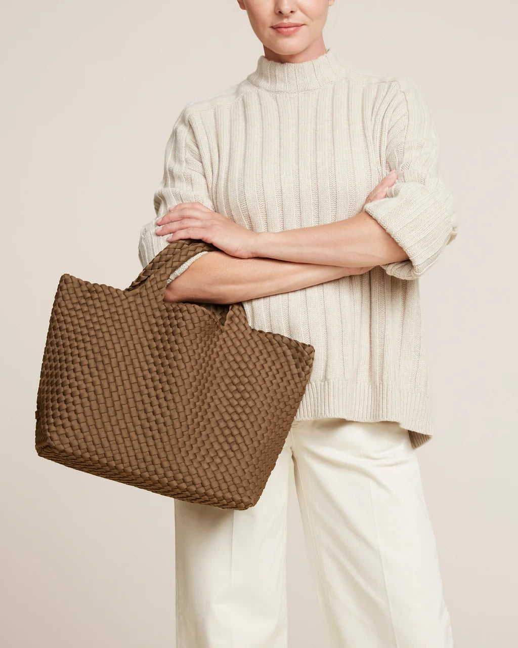 St Barts Medium Tote Mink
