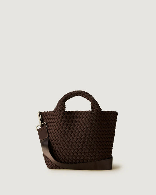 St Barths Small Tote Chocolate