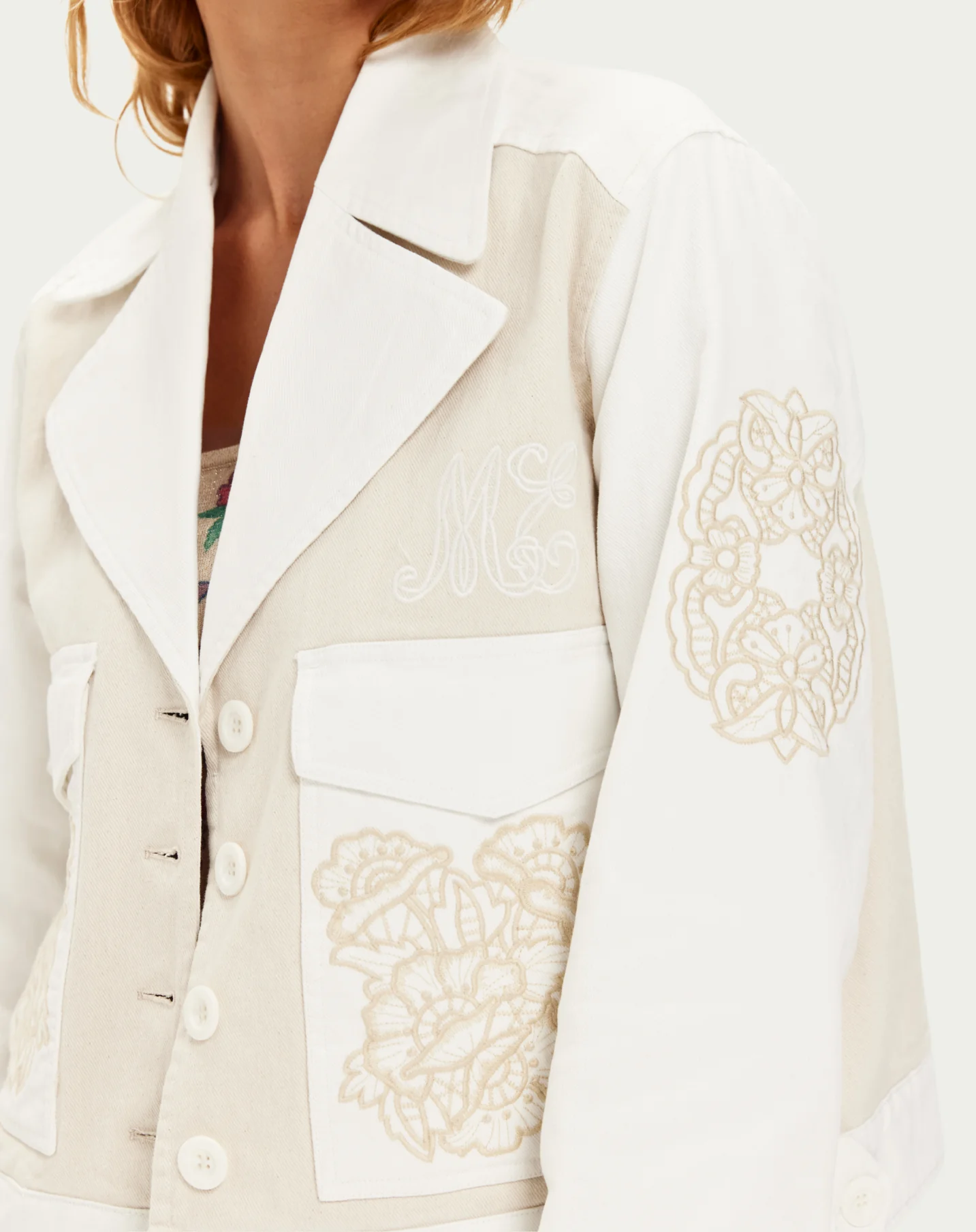 Stella Two Tone Utility Jacket