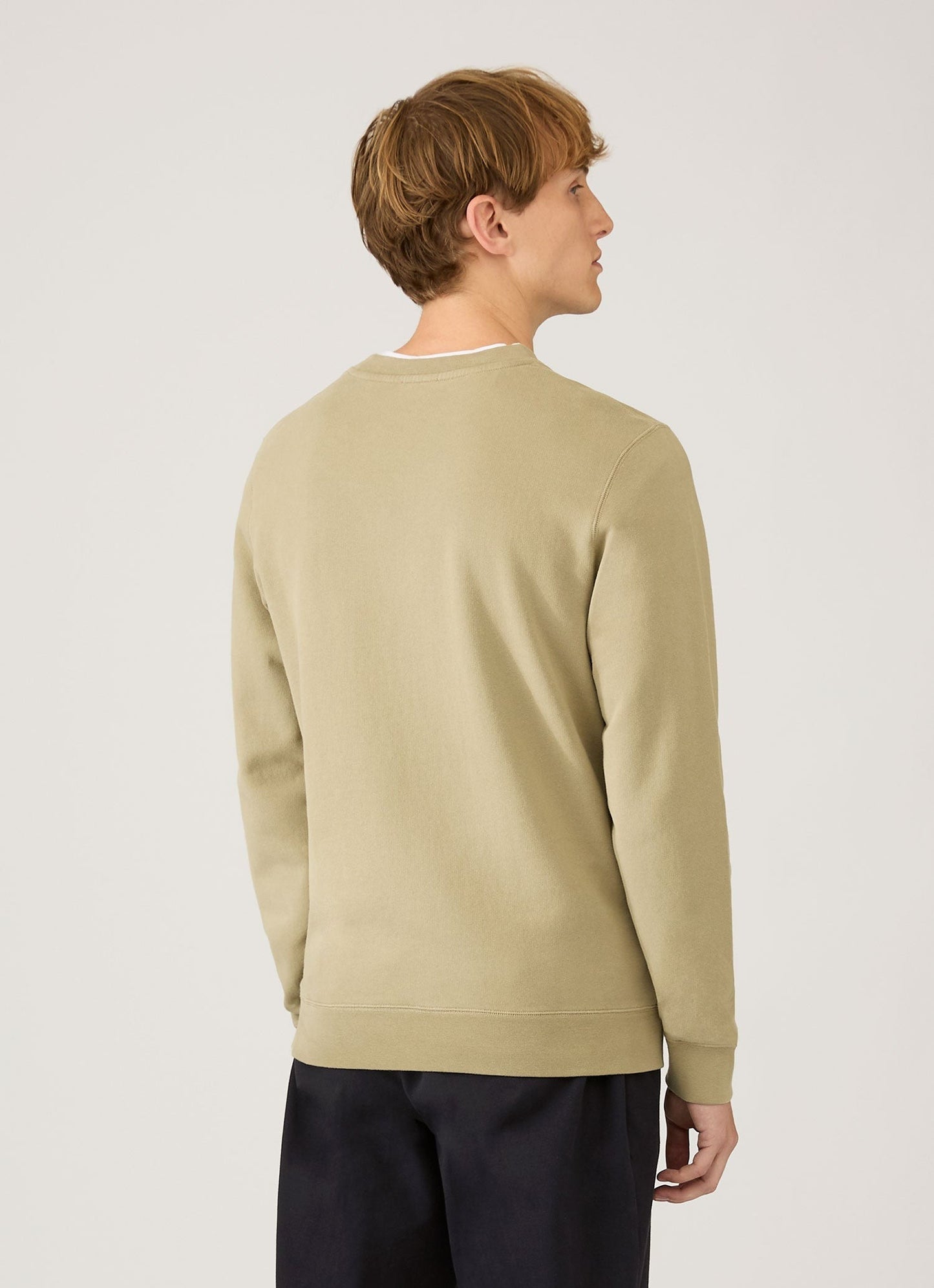 Pistachio Cotton Loopback Sweatshirt