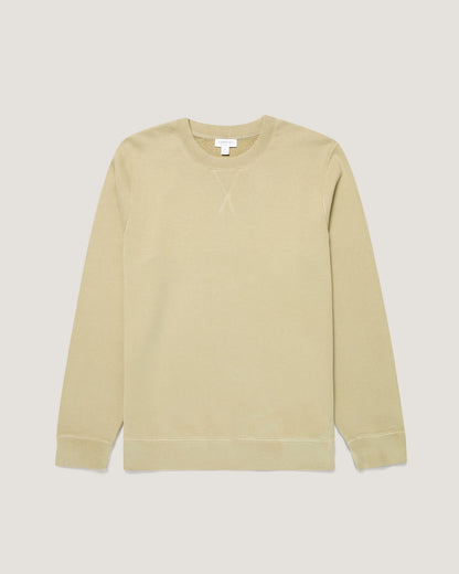 Pistachio Cotton Loopback Sweatshirt