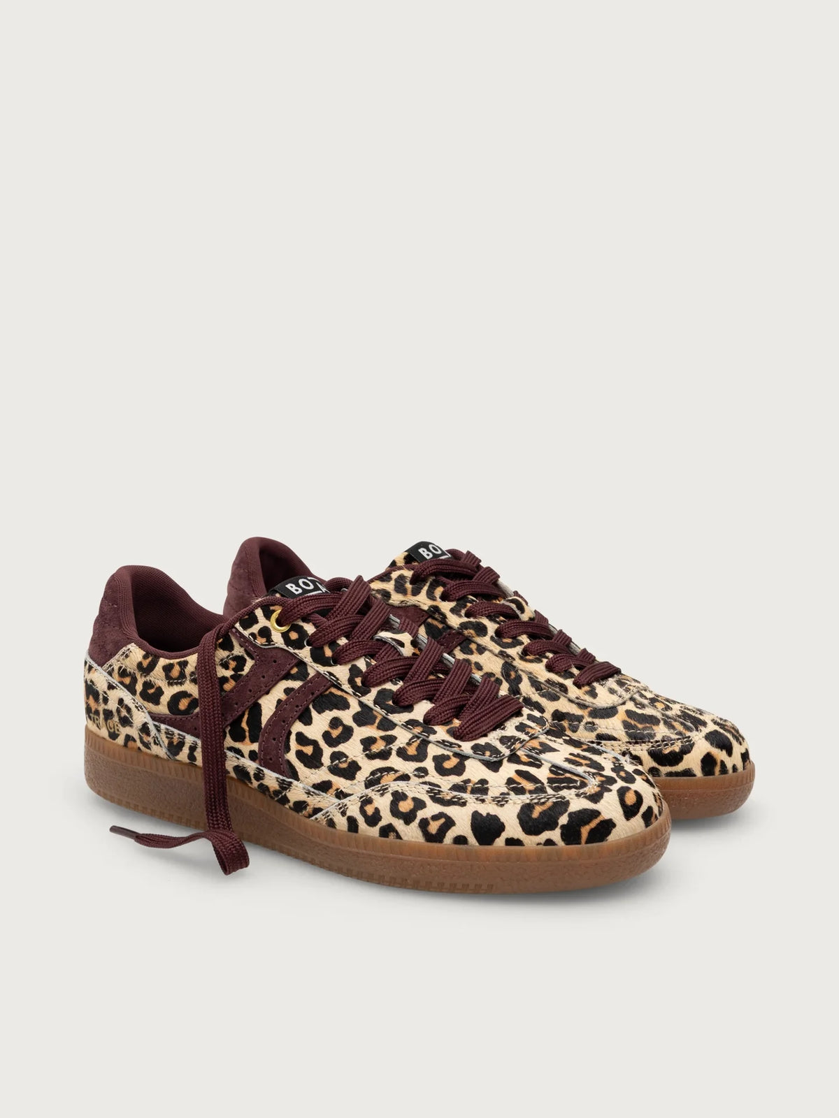 Trace 5003 Sneaker - Animal/Burgundy